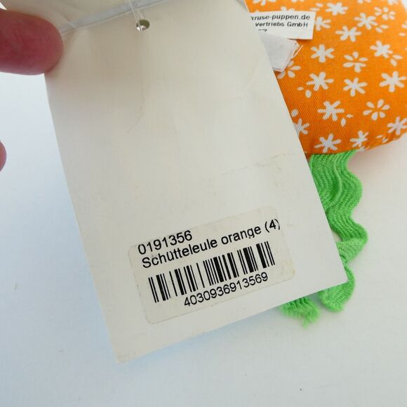 NEW Käthe Kruse Shaking Owl Plush Toy Germany with Tag Stuffed Animal - Picture 5 of 6